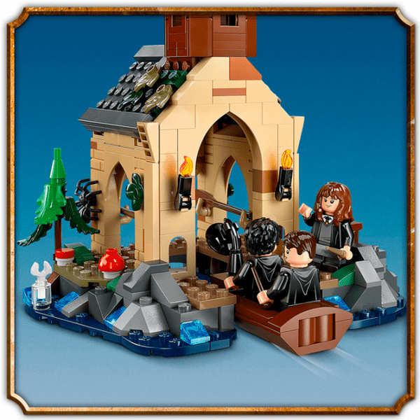 Конструктор LEGO Hogwarts Castle Boathouse Разноцветный Количество деталей 350, 8+ photo 5
