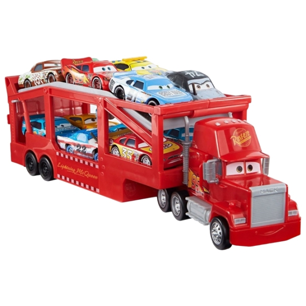 Camion Mattel Cars Mack Transporter HDN03
Gray
Red  photo 5