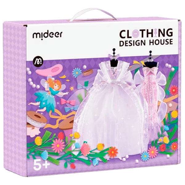 Set de creație Mideer Clothing Design House Princess Dresses MD6362 Multicolor Pentru fetițe, 5+ photo 1