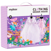 Set de creație Mideer Clothing Design House Princess Dresses MD6362 Multicolor Pentru fetițe, 5+