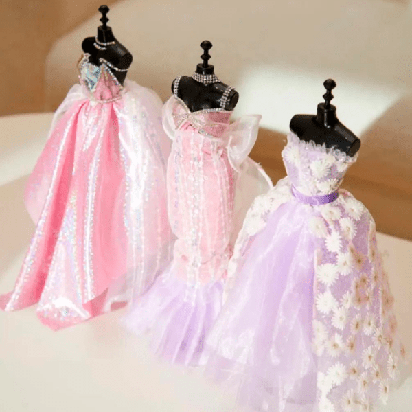 Set de creație Mideer Clothing Design House Princess Dresses MD6362 Multicolor Pentru fetițe, 5+ photo 4