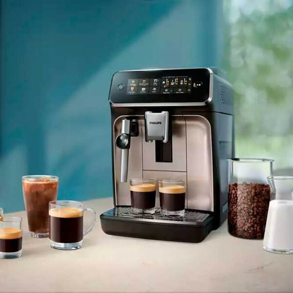 Aparat de cafea Philips EP3324/40 Black 1500 W, 1.8 l, Bloc termic photo 6