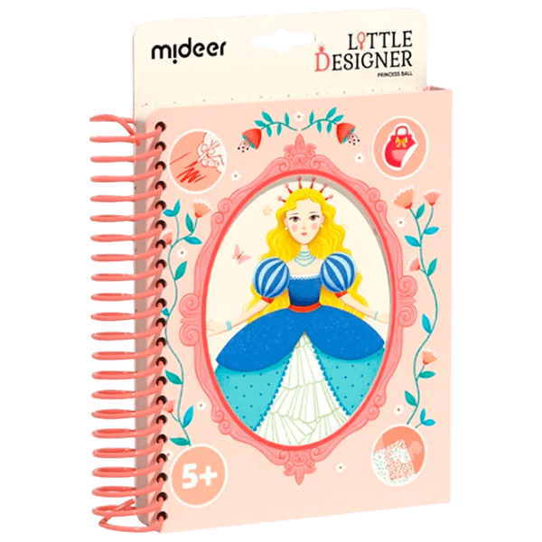 Креативный набор Mideer Little Designer Princess Ball MD2201 Синий Для девочек, 5+ photo 1