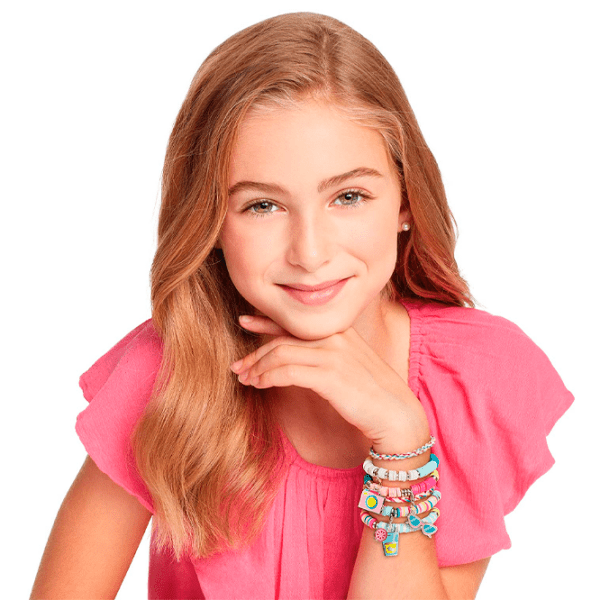 Креативный набор Make It Real Bringing Creativity to Life Summer Vibes Heishi Bead Bracelets 1317M Разноцветный Для девочек, 8+ photo 6