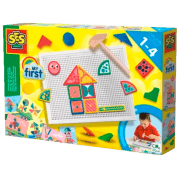 Mozaic SES My first Hammer tap tap fantasy 14486S Multicolor Pentru copii, 1+