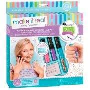 Креативный набор Make It Real Beauty Collection Nail Art - Mermaid Spa 2324 Разноцветный Для девочек, 8+