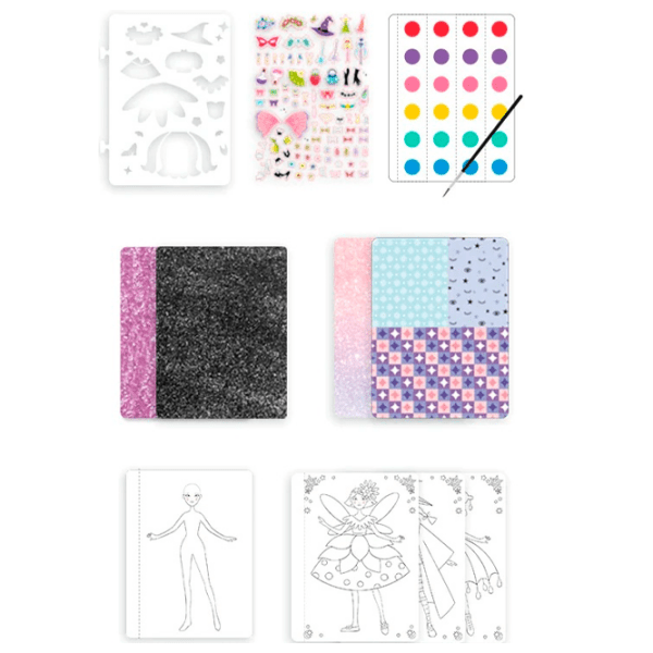 Креативный набор Mideer Little Designer Magic Club MD2203 Фиолетовый Для девочек, 5+ photo 2