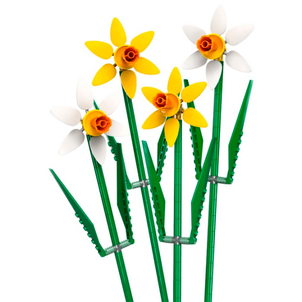 Constructor LEGO Daffodils Multicolor Numărul de piese 216, 8+ photo 2