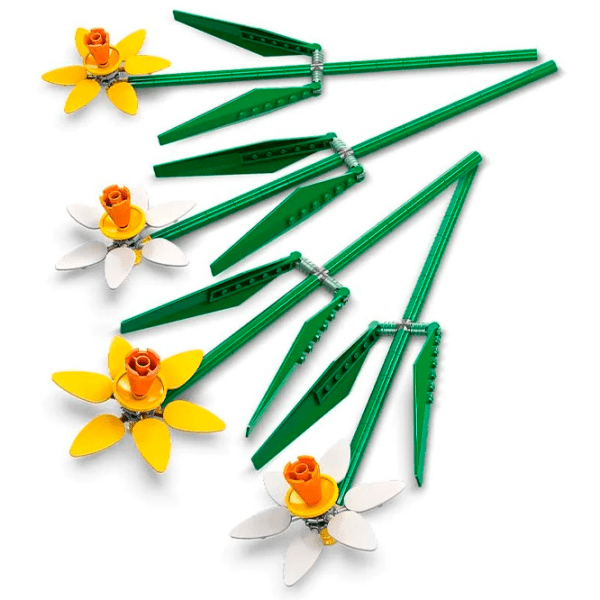 Constructor LEGO Daffodils Multicolor Numărul de piese 216, 8+ photo 3
