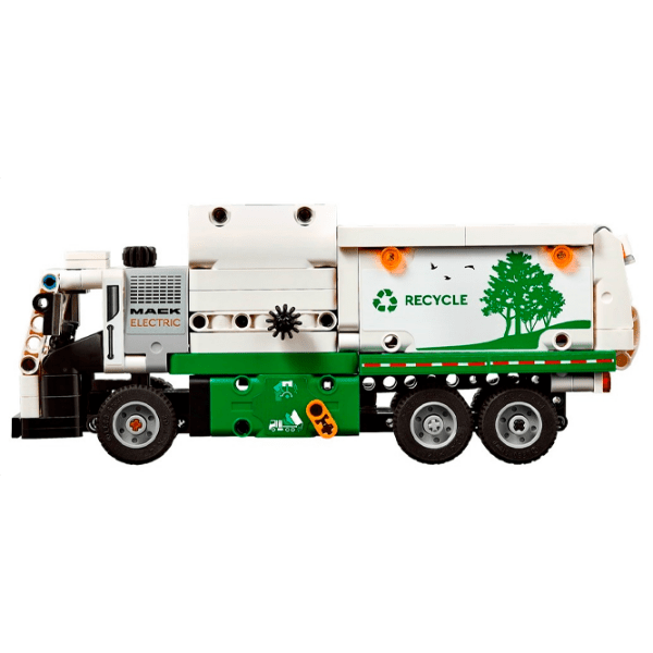 Constructor LEGO Mack LR Electric Garbage Truck Multicolor Numărul de piese 503, 8+ photo 4