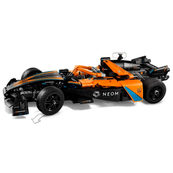 Конструктор LEGO NEOM McLaren Formula E Race Car Разноцветный Количество деталей 452, 9+ photo 4
