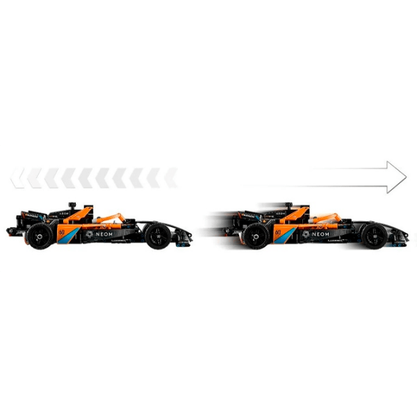 Конструктор LEGO NEOM McLaren Formula E Race Car Разноцветный Количество деталей 452, 9+ photo 7