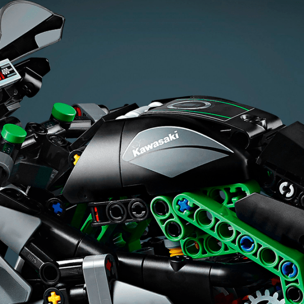 Конструктор LEGO Kawasaki Ninja H2R Разноцветный Количество деталей 643, 10+ photo 6