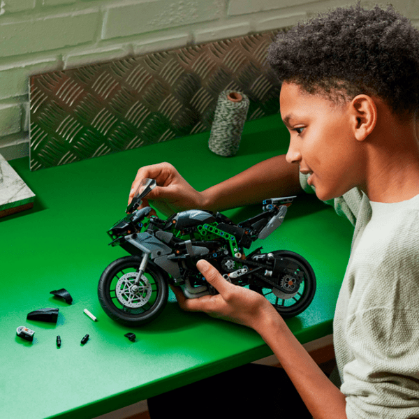 Конструктор LEGO Kawasaki Ninja H2R Разноцветный Количество деталей 643, 10+ photo 9