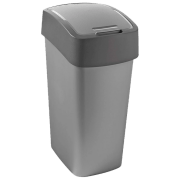 Мусорное ведро Curver Flip Bin Серый Пластик, 50 л