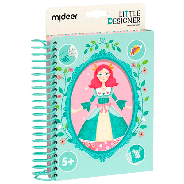 Set de creație Mideer Little Designer Sweet Tea Party MD2202 Green Pentru fetițe, 5+ photo 1