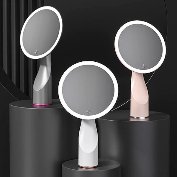 Oglindă de machiaj LED Mirror X320 Crom Beige  photo 6