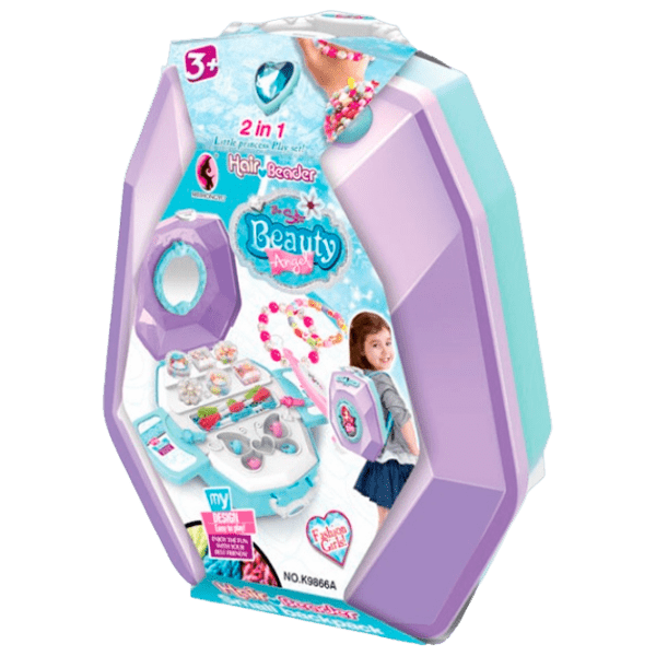 Креативный набор Essa Toys Fashion Girls Заколдованный рюкзак K9866A Фиолетовый Для девочек, 3+ photo 1
