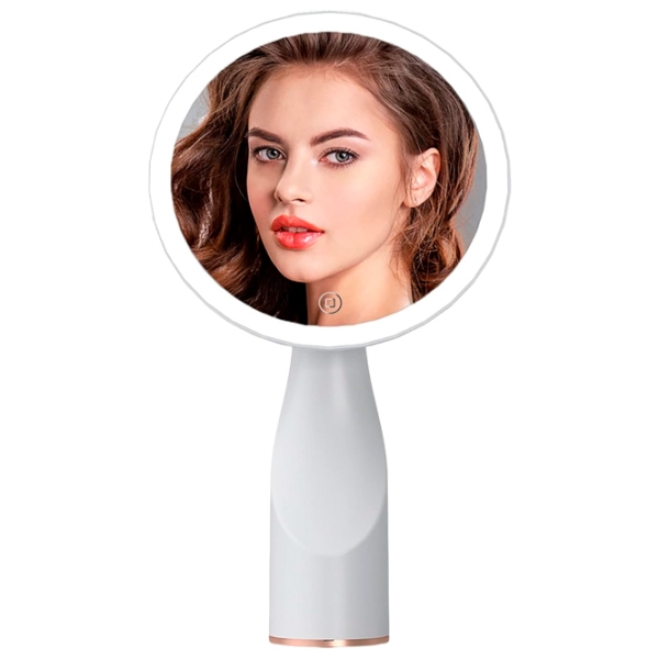 Oglindă de machiaj LED Mirror X320 Gold White  photo 2