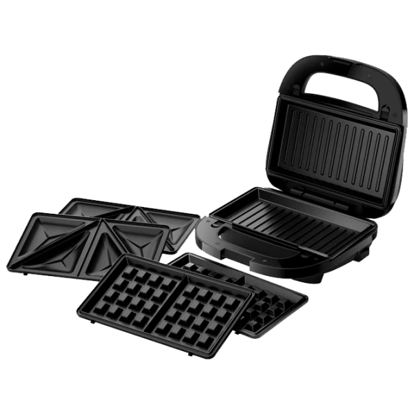 Aparat pentru sandvișuri Philips HD2350/80 Black 750 W, Cantitatea de sandwich-uri:  photo 3