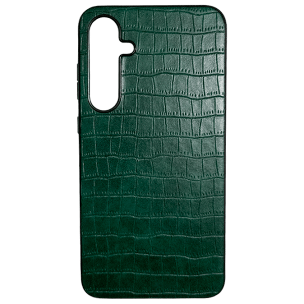 Чехол для смартфона Samsung Galaxy A55 (Premium Leather) Leather Зелёный EVO, ТПУ, Back photo 1
