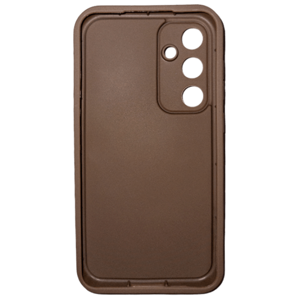 Чехол для смартфона Samsung Galaxy A55 (Cute Stikers) Белый Коричневый EVO, ТПУ, Back photo 2