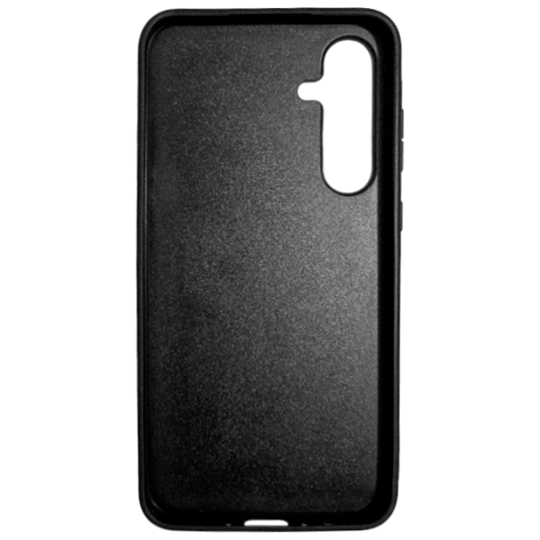 Чехол для смартфона Samsung Galaxy A35 (Premium Leather) Leather Черный EVO, ТПУ, Back photo 2