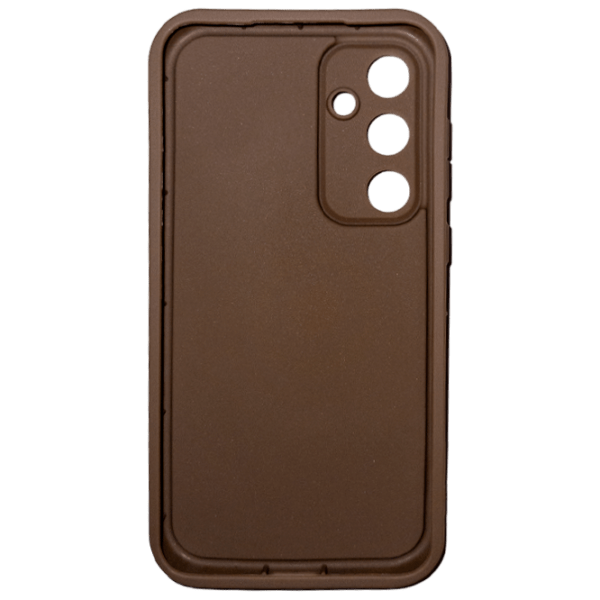 Чехол для смартфона Samsung Galaxy A35 (Cute Stikers) Белый Коричневый EVO, ТПУ, Back photo 2