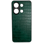 Husă pentru smartphone Xiaomi Redmi Note 13 4G (Premium Leather) Leather Green