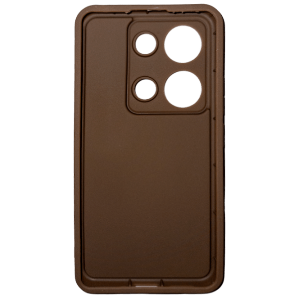 Husă pentru smartphone Xiaomi Redmi Note 13 4G (Cute Stikers) White Brown EVO, TPU, Back photo 2