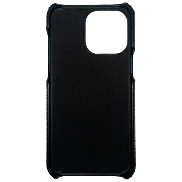 Чехол для смартфона Apple iPhone 15 Pro Max (Soft Leather) Leather Черный EVO, PC, Back photo 2