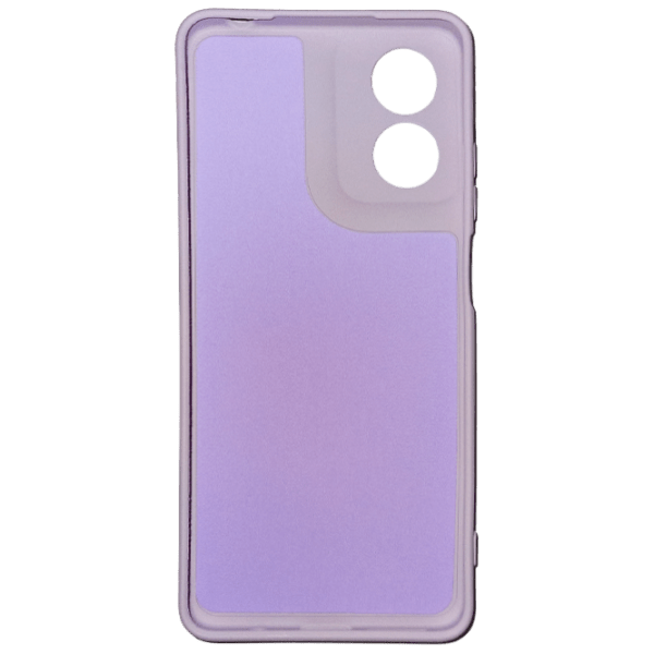 Чехол для смартфона Motorola G04 (Soft Touch) Светлый Пурпурный EVO, ТПУ, Back photo 2