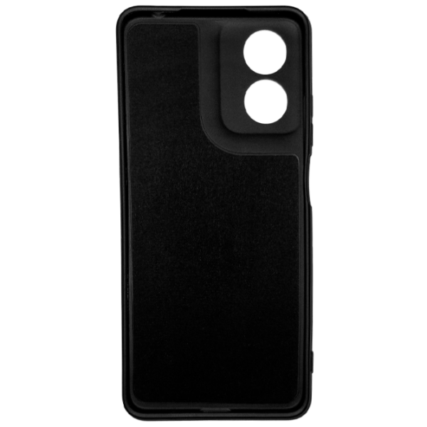 Чехол для смартфона Motorola G04 (Soft Touch) Черный EVO, ТПУ, Back photo 2