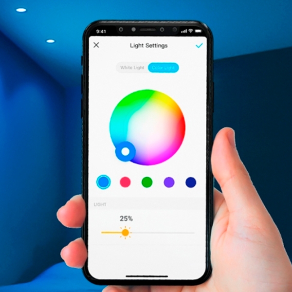 Умная лампочка светодиодная TP-Link Tapo L630 GU10 | 3.7 Вт | RGB photo 2