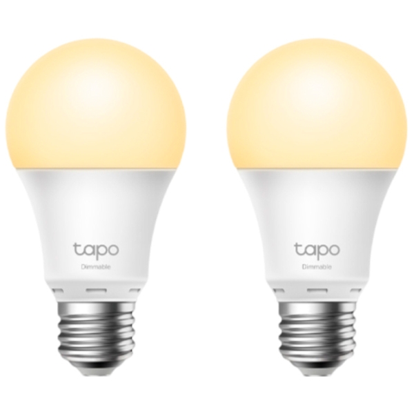 Комплект лампочек светодиодная TP-Link Tapo L510E(2-pack) E27 | 8.7 Вт | White photo 1
