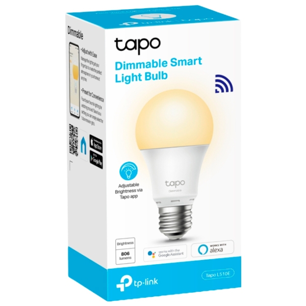 Bec inteligent LED TP-Link Tapo L510E E27 | 8.7 W | White photo 6