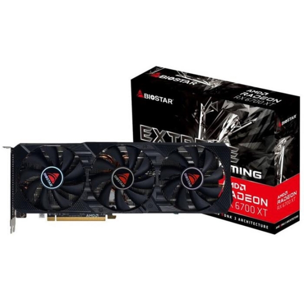 Видеокарта Biostar Radeon RX 6700XT OC 12 ГБ PCI Express x8 4.0 photo 6