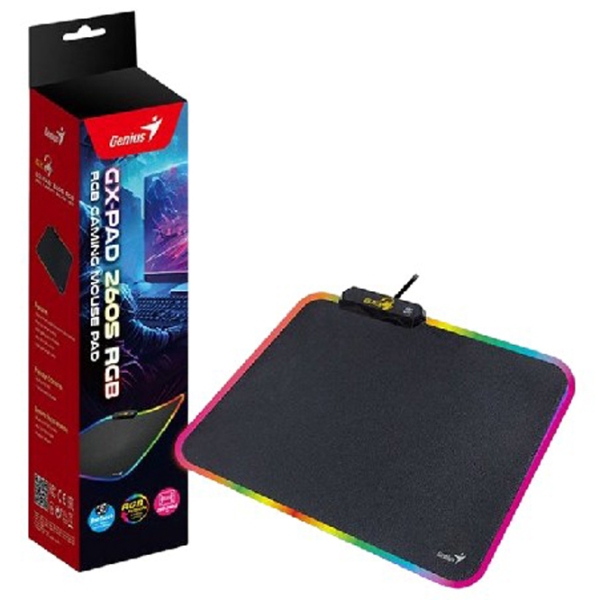 Коврик для мышки Genius G-Pad 260S Черный 260 x 240 x 2.5 мм photo 2