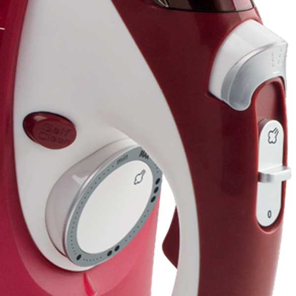 Fier de călcat Gorenje SICH2200RBC Red 2200 W, 30 g/min, 0.28 l, Ceramică photo 3