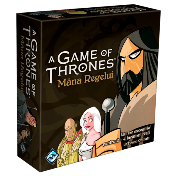 Joc de masă Cutia A Game Of Thrones: Mana Regelui Strategie, 14+ photo 1