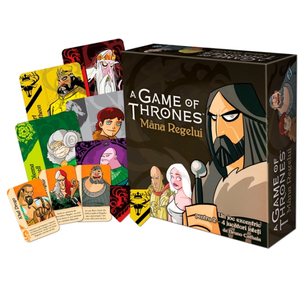 Joc de masă Cutia A Game Of Thrones: Mana Regelui Strategie, 14+ photo 2