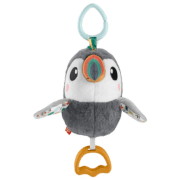Jucărie moale Mattel Animals HNX66 Gray 0+