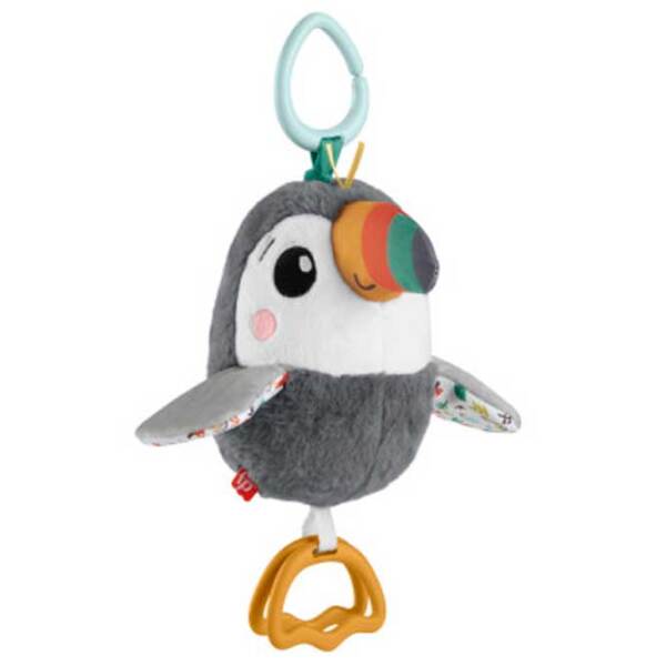 Jucărie moale Mattel Animals HNX66 Gray 0+ photo 3