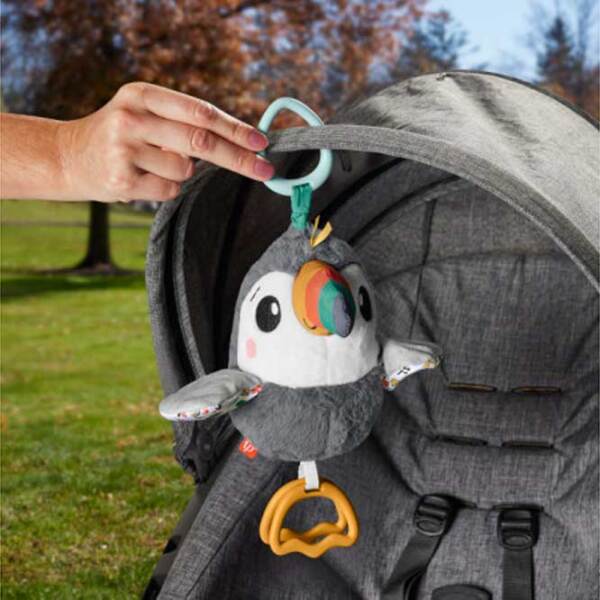 Jucărie moale Mattel Animals HNX66 Gray 0+ photo 4