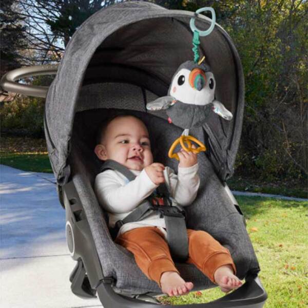 Jucărie moale Mattel Animals HNX66 Gray 0+ photo 5