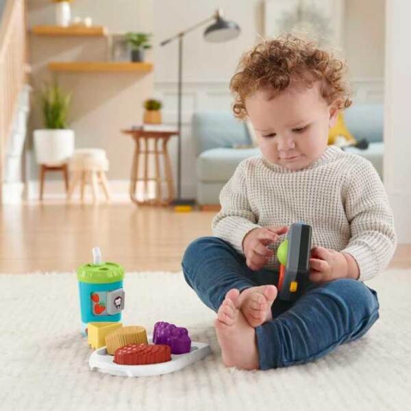 Jucărie muzicală Fisher Price Life Hello Senses Play Multicolor 1+ photo 6