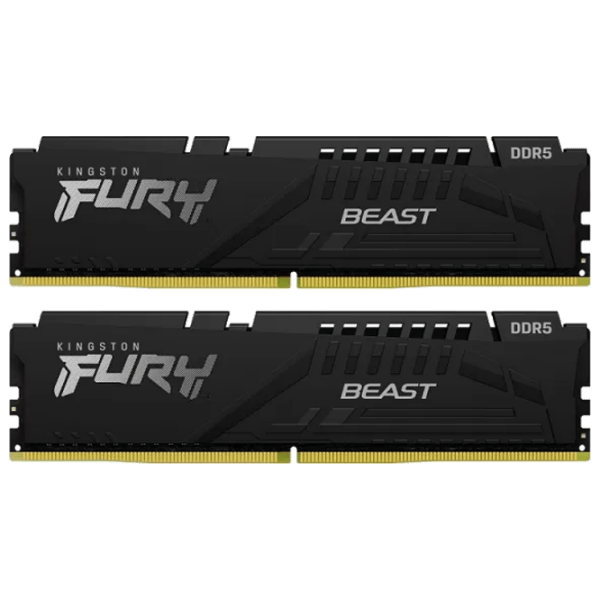 Оперативная память 64 ГБ Kingston FURY Beast KF552C36BBEK2-64 DIMM, DDR5, 5200 МГц photo 1