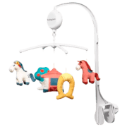 Игрушка для колясок и кроваток BabyOno Animals 793 Белый 0+