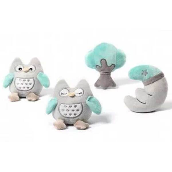 Игрушка для колясок и кроваток BabyOno Animals 0443 Белый 0+ photo 2
