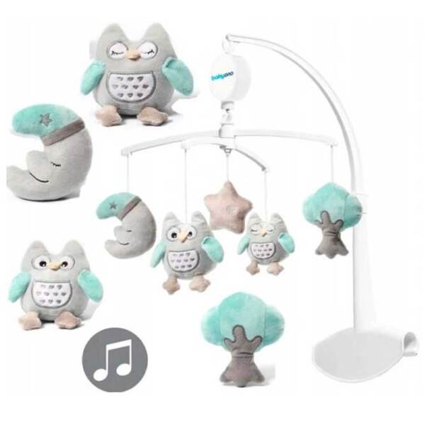 Игрушка для колясок и кроваток BabyOno Animals 0443 Белый 0+ photo 5